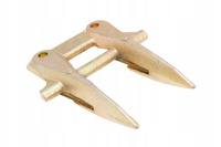 Bagnet podwójny z stalką i prowadnicą BIZON Z-056