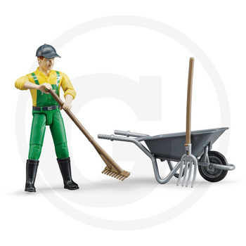 BRUDER Zestaw z figurką - rolnik