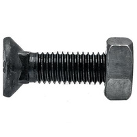 Śruba płużna z nakrętką  M10 x 40, kl. 8.8