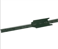 Palik ogrodzeniowy metalowy 213 cm zielony