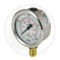 Manometr WIKA  1/4" 400BAR fi:63mm  00408