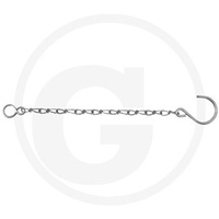 Łańcuszek zabezpieczający ocynkowany z oczkiem L-250