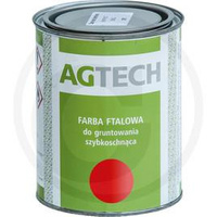 Farba podkładowa ftalowa szybkoschnąca czerwona 0,8 l