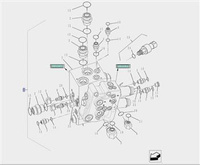 Rozdzielacz hydrauliczny Case 7010 7120 7230 8010