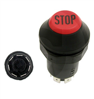 Włącznik sterowniczy STOP czerwony GRANIT