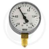 Manometr próżniowy 1/4" -1/+1,5 