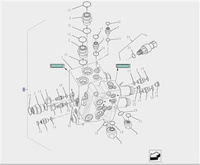 Rozdzielacz hydrauliczny Case 7010 7120 7230 8010