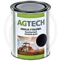 Farba emalia ftalowa czarna Ursus 0,8 l